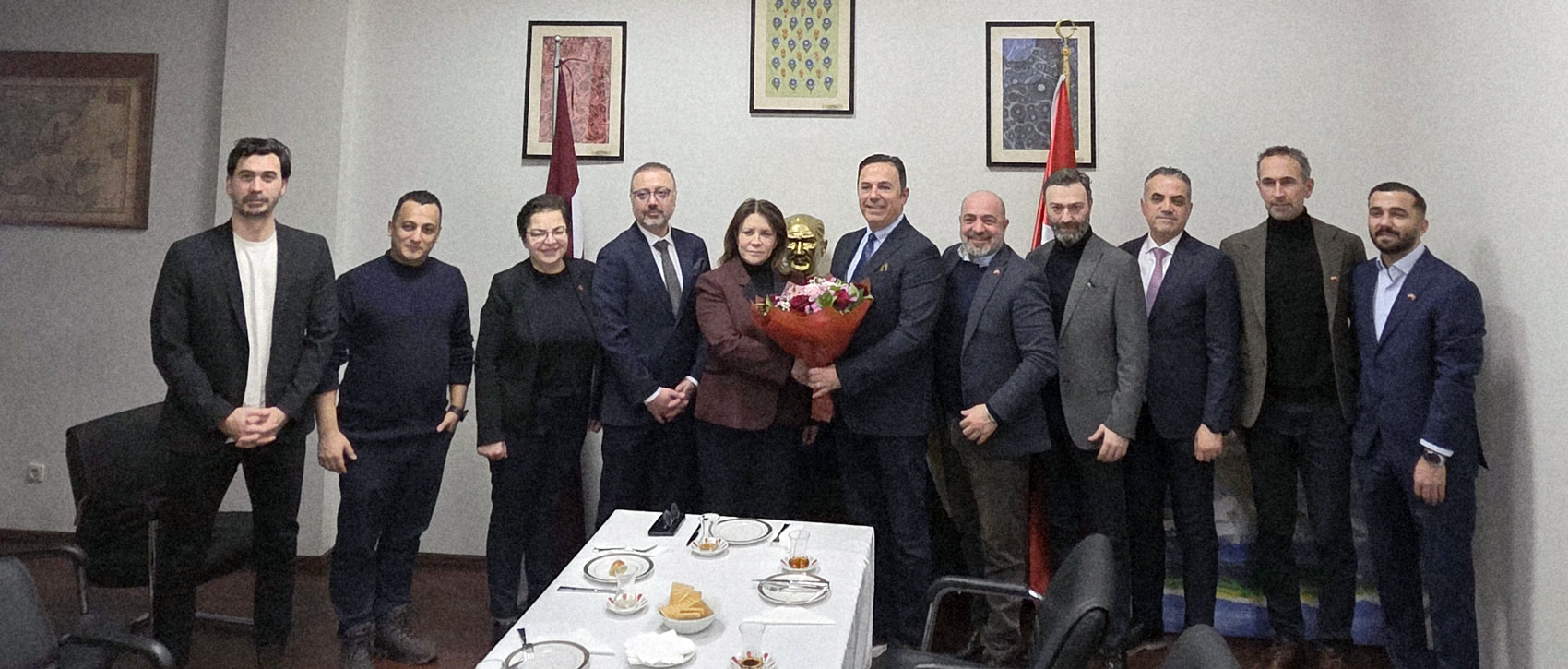 Letonya Türkiye Ticaret Odası’ndan Riga’da diplomasi teması